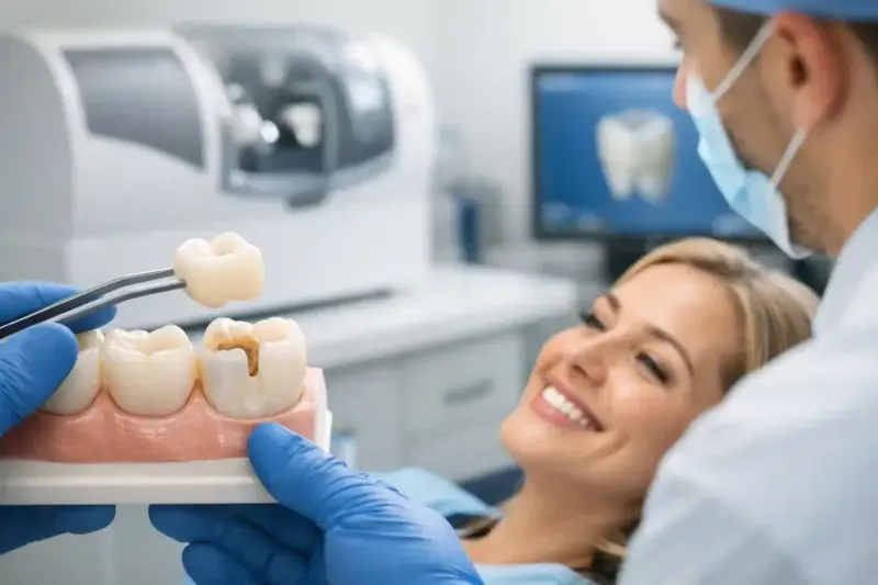 تقنية same day dental crown technology للتاج الفوري
